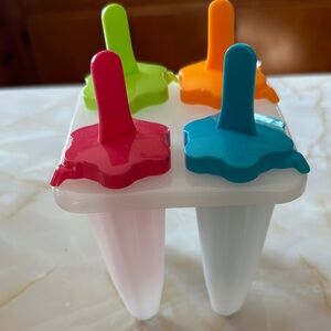 Colorful Ice Pop Mold Set for Kids